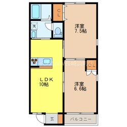 高田駅 徒歩39分 2階の物件間取画像